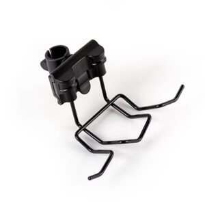 Dustpan & Broom Holder with tube clamp